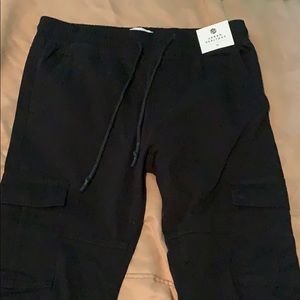 Black Cargo Pants